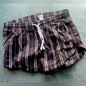 Striped billabong lounge shorts